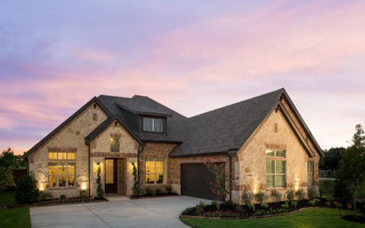Antares Homes Villages of Walnut Grove subdivision 4026 Foot Hills Drive Fort Worth TX 76108