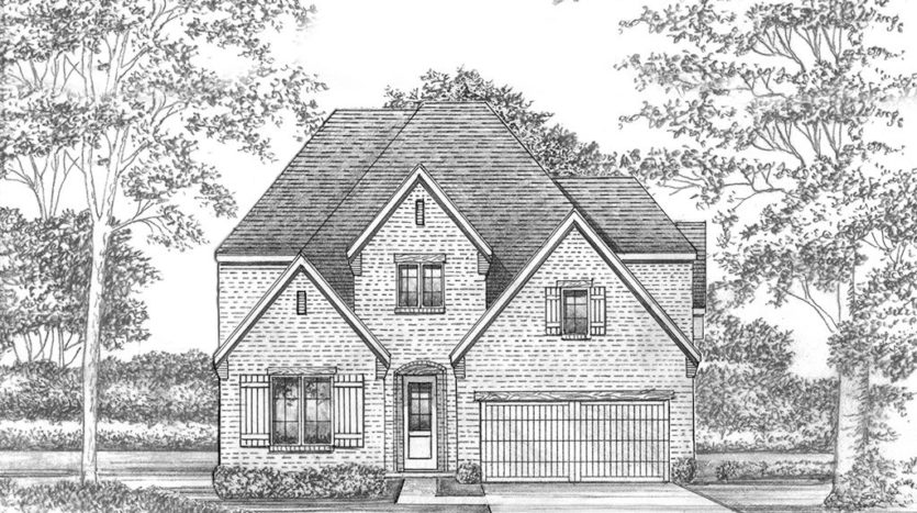Shaddock Homes Lakewood at Brookhollow subdivision 3001 Meadow Dell Drive Prosper TX 75078