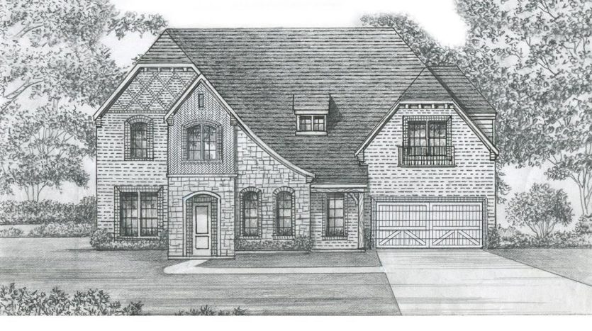 Shaddock Homes Lakewood at Brookhollow subdivision 3001 Meadow Dell Drive Prosper TX 75078