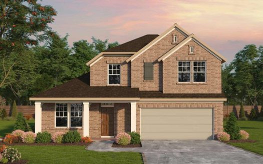 David Weekley Homes Gateway Parks Cottages subdivision 1884 Big Spring Drive Forney TX 75126