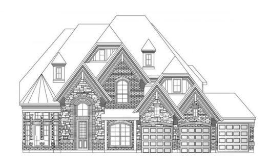 Grand Homes South Pointe subdivision 2409 Elmhurst Mansfield TX 76063