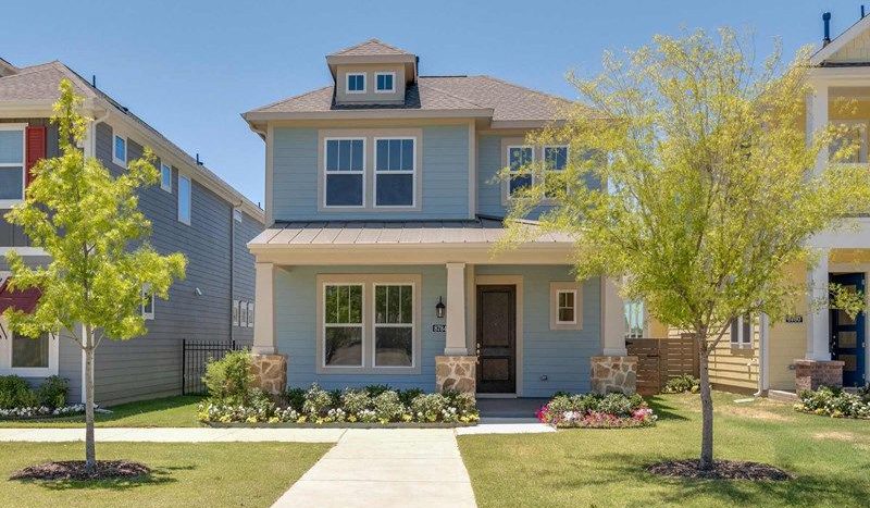 David Weekley Homes HomeTown Garden subdivision 8801 Redding Street North Richland Hills TX 76180