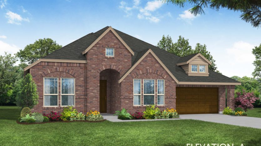 Bloomfield Homes Union Park subdivision 7400 Crosstimbers Drive Aubrey TX 76227