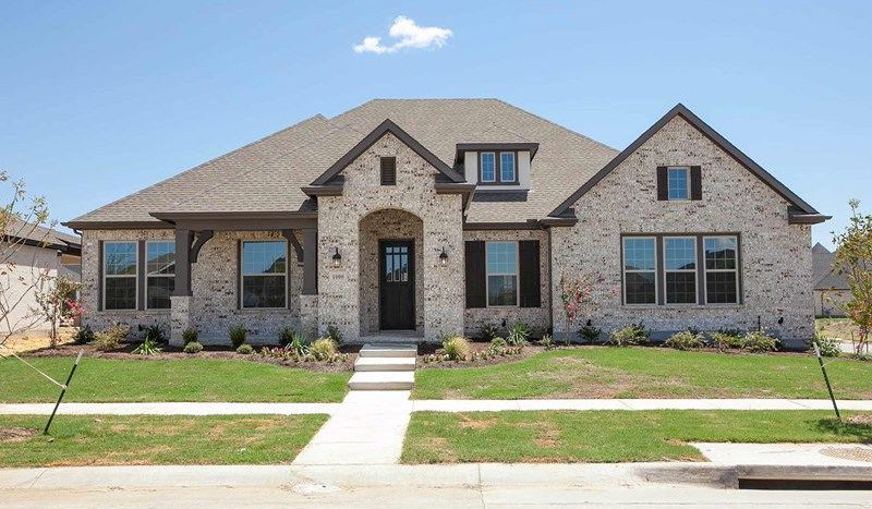 David Weekley Homes Harvest Orchard Classic subdivision 1105 Homestead Way Argyle TX 76226