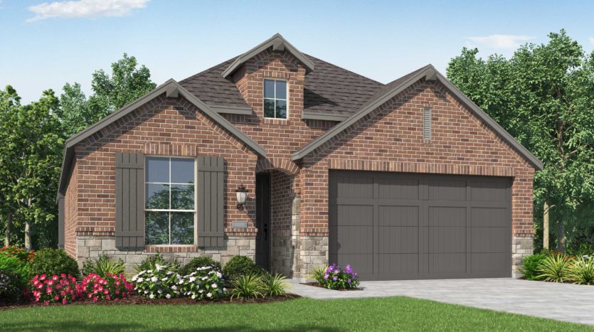 Highland Homes Devonshire: 45ft. lots subdivision 664 Brockwell Bend Forney TX 75126