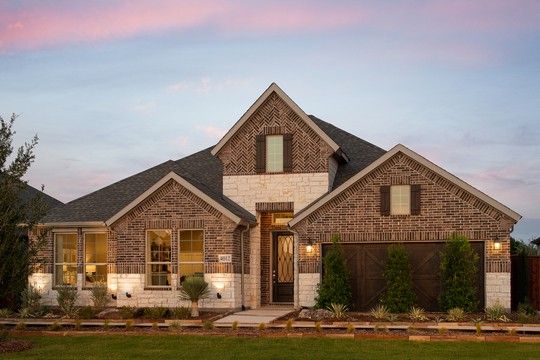 Tri Pointe Homes Valencia on the Lake subdivision South of Hwy 380 & West of 423 Little Elm TX 75068