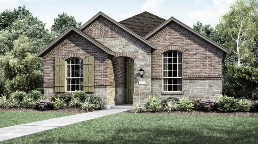 Highland Homes Trinity Falls: 40ft. lots subdivision 8161 Meadow Valley Drive McKinney TX 75071