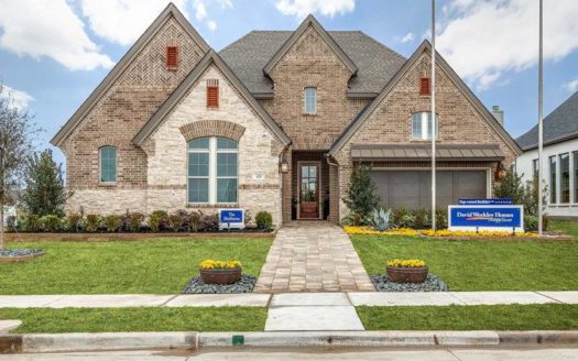 David Weekley Homes Harvest Orchard Classic subdivision 1105 Homestead Way Argyle TX 76226