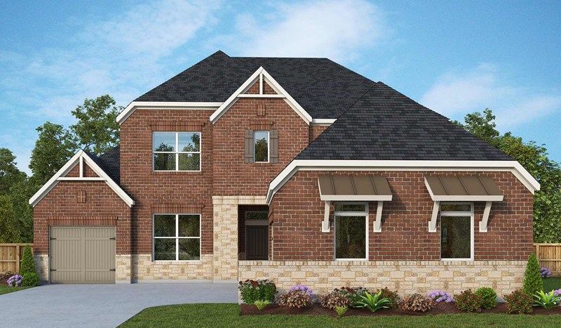 David Weekley Homes The Reserve at Chapel Hill subdivision 4302 Brookshire Court Highland Village TX 75077