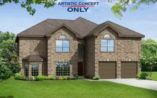First Texas Homes Villages of Creekwood subdivision 1308 Peregrine Trail Frisco TX 75034