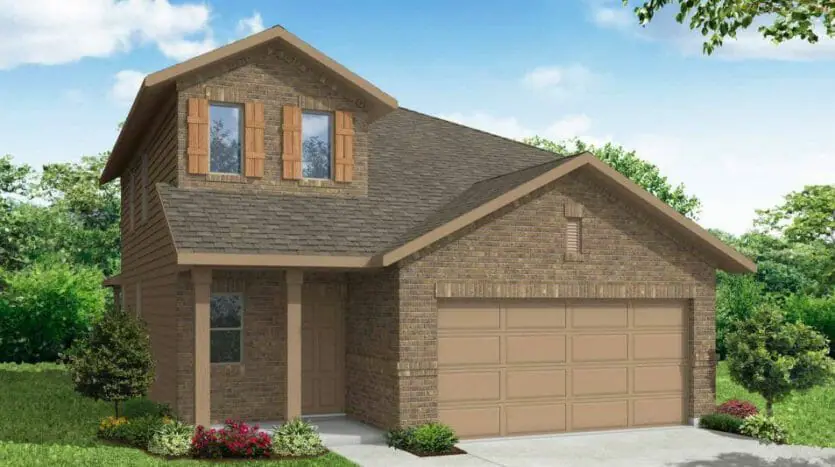 Impression Homes Briarwood Hills subdivision 1502 Wind Springs Drive Forney TX 75126