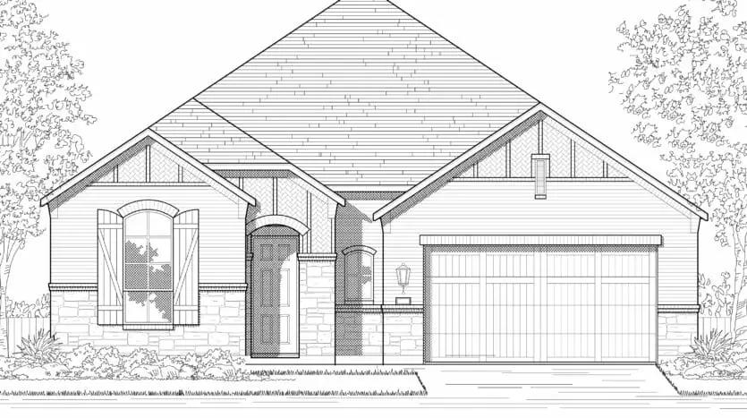Highland Homes Gateway Parks: 60ft. lots subdivision 1612 Cedar Crest Drive Forney TX 75126