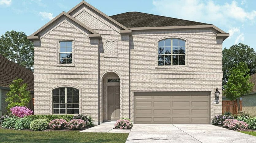 Gehan Homes Lakewood at Brookhollow subdivision 3031 Meadow Dell Drive Prosper TX 75078