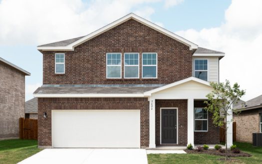 Starlight Homes McPherson Village subdivision 10300 Jameson Lane Crowley TX 76036