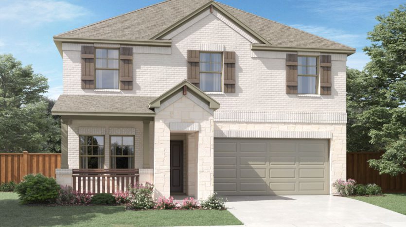 Meritage Homes Parkside Village South subdivision 2303 Rocky Mountain Dr Royse City TX 75189