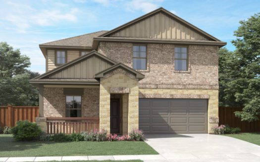 Meritage Homes Parkside Village South subdivision 1346 Great Sand Dune Street Royse City TX 75189