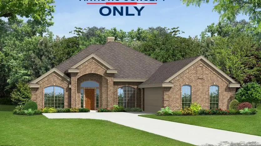 First Texas Homes Tanners Mill subdivision 1310 St. Peter Lane Prosper TX 75078