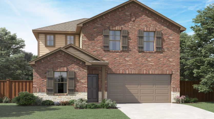 Meritage Homes Cibolo Hills subdivision 2409 Linto Street Fort Worth TX 76179