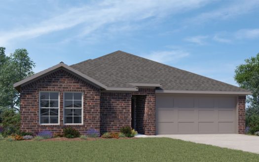 D.R. Horton Silverado subdivision 2604 O'Connell Circle Aubrey TX 76227