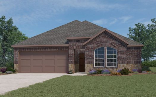 D.R. Horton Silverado subdivision 10325 Geode St Aubrey TX 76227