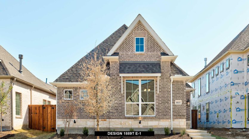 Perry Homes The Tribute 40' subdivision 8537 MELROSE The Colony TX 75056
