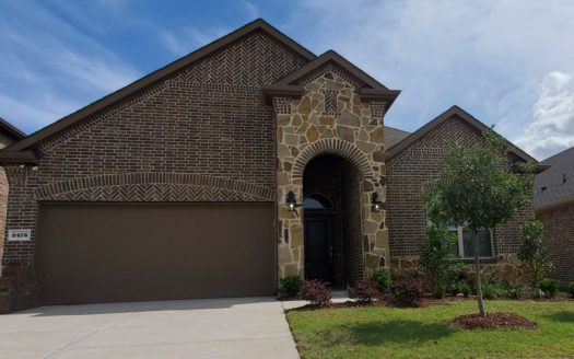 D.R. Horton Valencia on the Lake subdivision 13405 Manuel Dr Little Elm TX 75068
