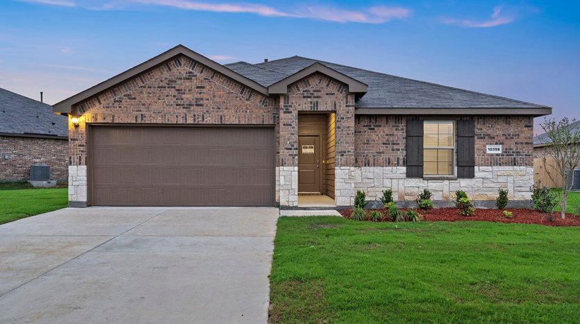 D.R. Horton River's Edge subdivision 16432 CANEY FORK DRIVE Fort Worth TX 76247