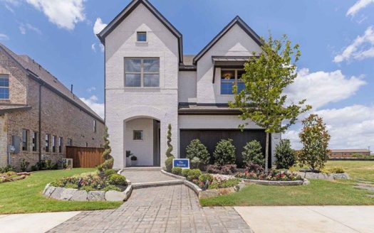 David Weekley Homes Parker Place subdivision 2501 Garrison Drive Lewisville TX 75056