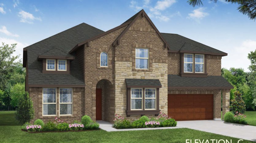 Bloomfield Homes Fox Hollow subdivision 1245 Altuda Drive Forney TX 75126