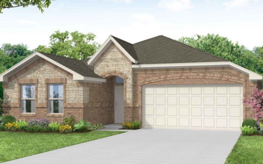 Impression Homes Woodland Springs subdivision 9909 Mescalbean Boulevard Crowley TX 76036