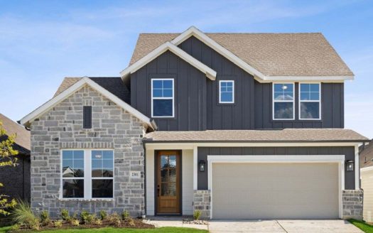 David Weekley Homes Pecan Square - Gardens subdivision 709 Redbrick Lane Northlake TX 76247