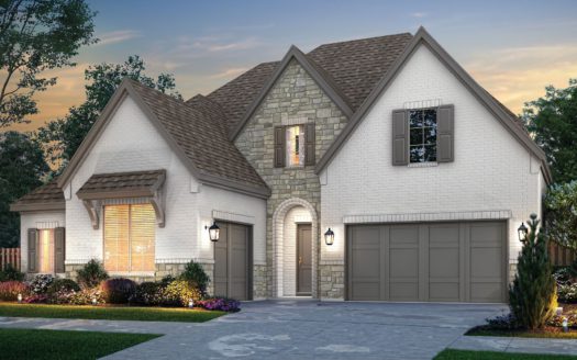 Southgate Homes Windsong Ranch 71' Series subdivision 4660 Old Red Lane Prosper TX 75078