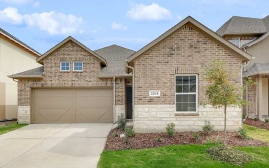 Gehan Homes Iron Horse Village subdivision 2204 Crooked Bow Drive Mesquite TX 75149