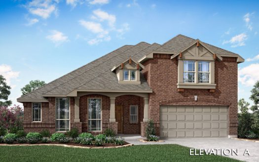 Bloomfield Homes Timberbrook subdivision 201 Oakcrest Drive Justin TX 76247