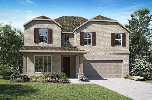 Tri Pointe Homes Discovery Collection at View at the Reserve subdivision 2907 Sage Brush Drive Mansfield