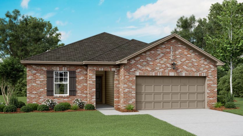 Starlight Homes Villages at Edgecliff subdivision 21 Elderbrook Lane Fort Worth TX 76134