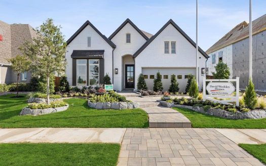 David Weekley Homes Sandbrock Ranch subdivision 2005 Calumet Drive Aubrey TX 76227