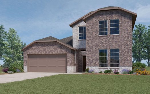 D.R. Horton Silverado subdivision 2604 O'Connell Circle Aubrey TX 76227