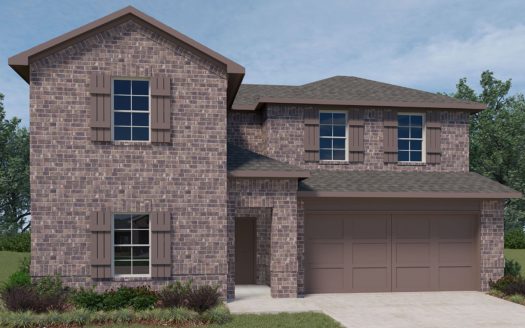 D.R. Horton Silverado subdivision 2604 O'Connell Circle Aubrey TX 76227