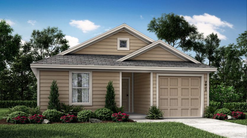 Lennar Bridgewater - Cottage Collection subdivision 5910 Wedgemere Drive Princeton TX 75407