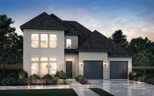 Southgate Homes Windsong Ranch 61' Series subdivision 4390 Walnut Grove Lane Prosper TX 75078