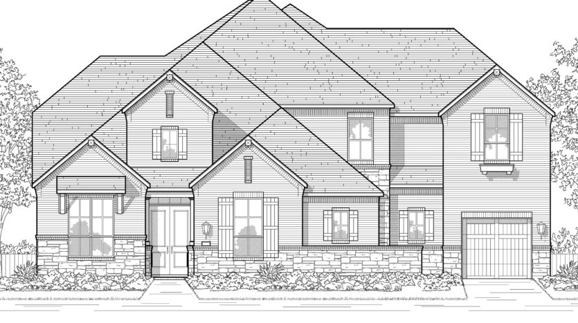 Highland Homes The Ridge at Northlake subdivision 2413 Juniper Lane Northlake TX 76226