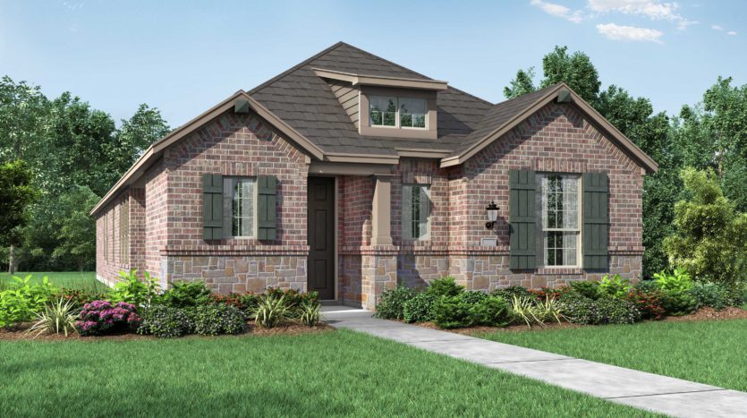 Highland Homes Trinity Falls: 40ft. lots subdivision 8113 Meadow Valley Drive McKinney TX 75071