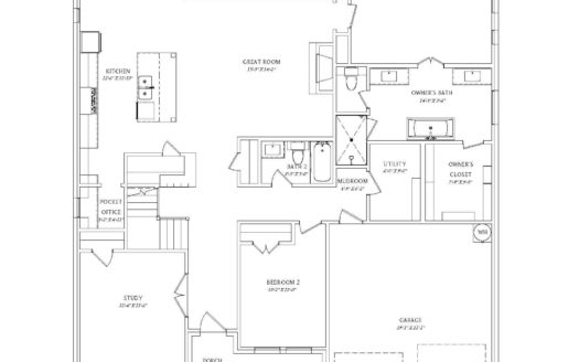 Graham Hart Home Builder Talon Hillsfort subdivision 7116 Mantle Ridge Drive Fort Worth TX 76179