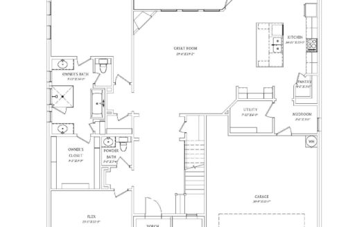 Graham Hart Home Builder Talon Hillsfort subdivision 7433 Haggard Street Fort Worth TX 76179