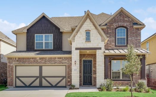 Gehan Homes Wildflower Ranch subdivision 1137 Firecracker Drive Fort Worth TX 76247