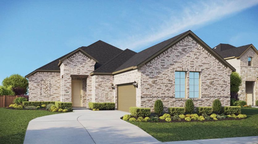 Gehan Homes Sunset Crossing subdivision 1007 Franklin Drive Mansfield TX 76063