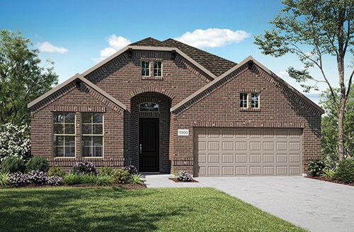 Tri Pointe Homes Discovery Collection at Union Park subdivision 701 Boardwalk Way Aubrey TX 76227