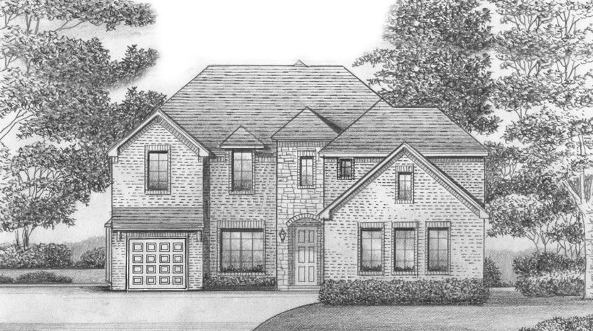 Shaddock Homes Lakes at Legacy subdivision 1070 Kingfisher Drive Prosper TX 75078