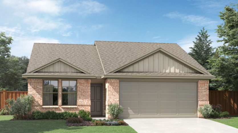 Meritage Homes Parkside Village South subdivision 2307 Rocky Mountain Drive Royse City TX 75189
